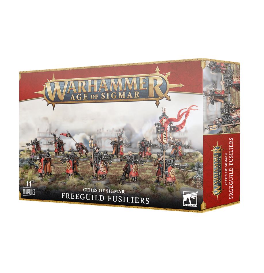 Freeguild Fusiliers - Fucilieri della Gilda Libera - Cities of Sigmar - Warhammer Age of Sigmar
