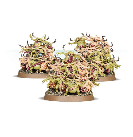 Nurglings - 3 Sciami Daemon Nurgle Warhammer Age of Sigmar 40K
