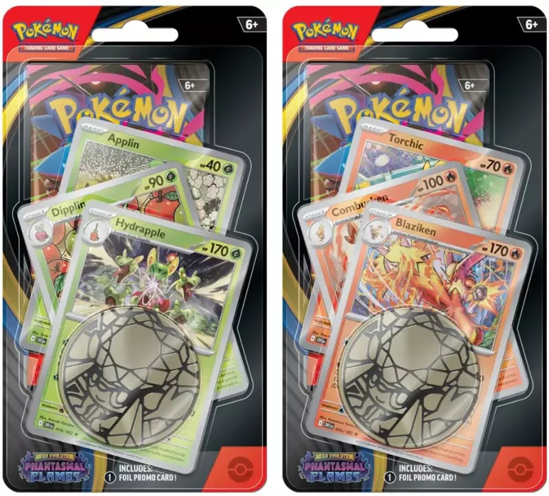 Pokémon TCG Fiamme Spettrali - Checklane Blister Blaziken / Hydrapple - ENG