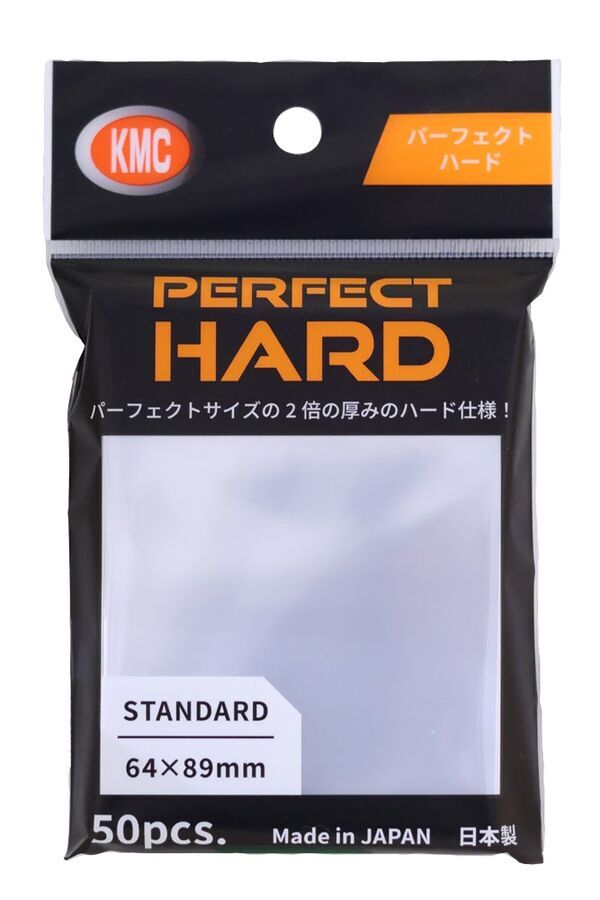 KMC Perfect Hard Size – 50 Bustine Interne Trasparenti 64 × 89 mm