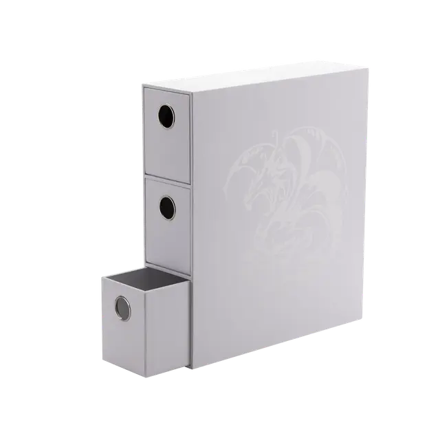 Dragon Shield Fortress Card Drawers - White