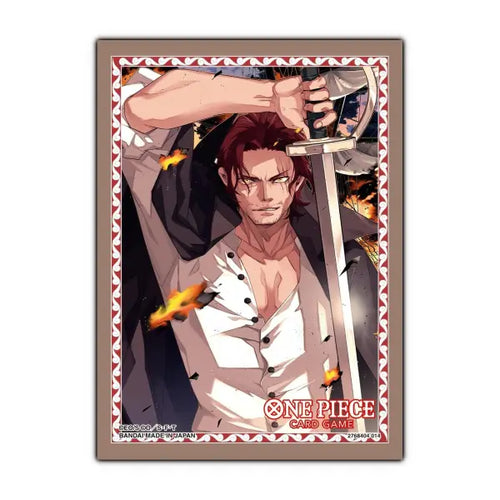 ONE PIECE CARD GAME – OFFICIAL CARD SLEEVES VOL.10 SHANKS (70 SLEEVES)