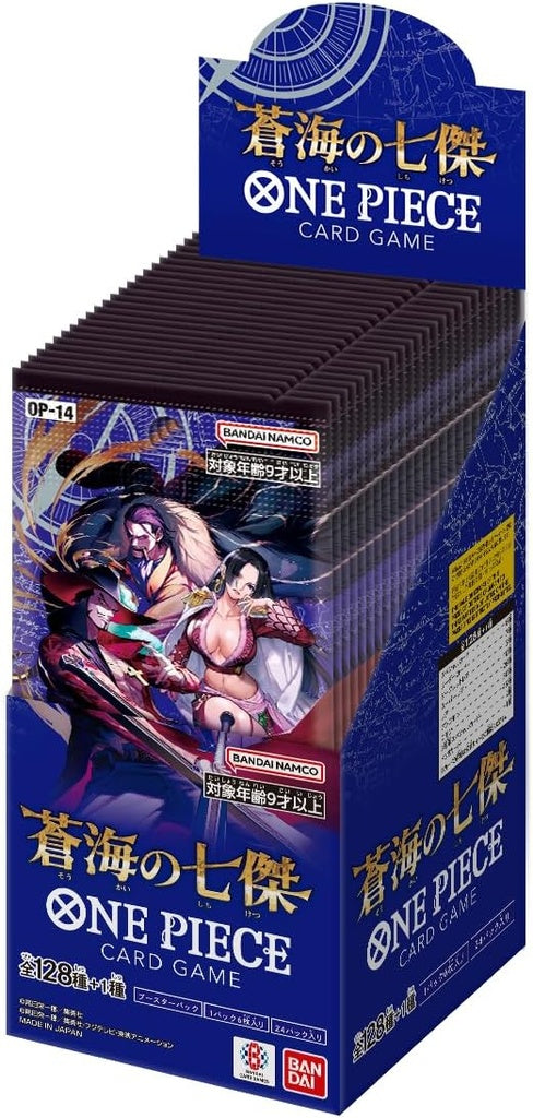 One Piece Card Game: The Seven Heroes of the Blue Sea OP-14 – Booster Box Giapponese (Jap)