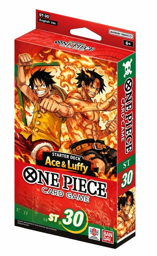 One Piece Card Game Starter Deck ST-30 Ace & Luffy Paramount War Inglese DROP ESCLUSIVO