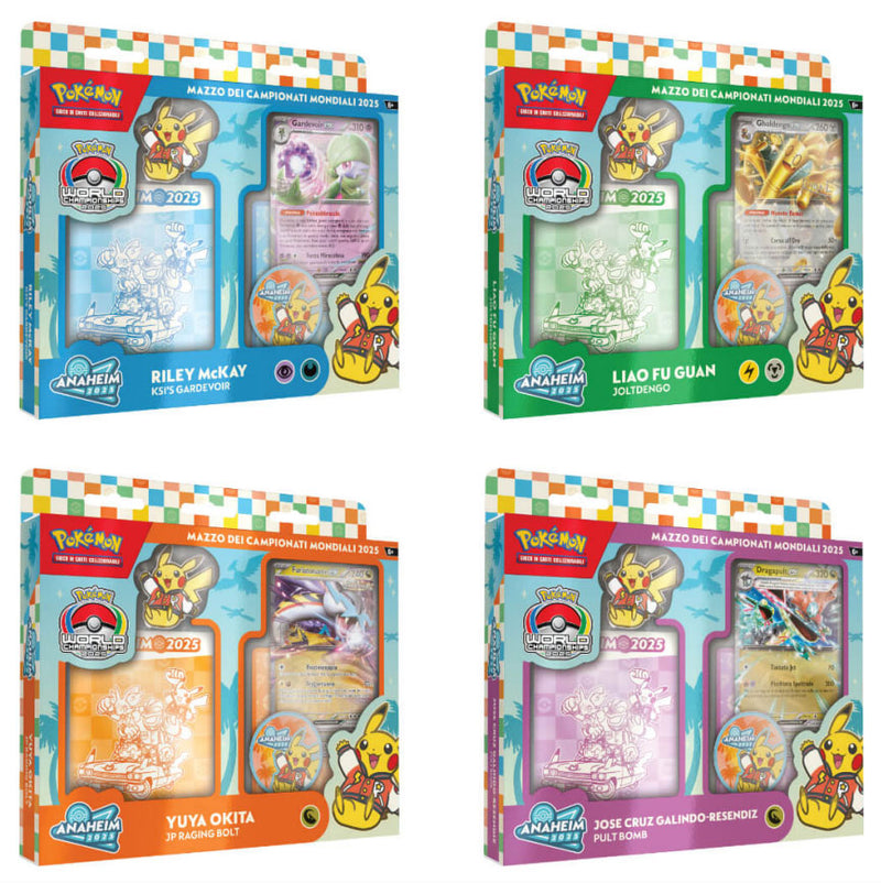 Pokémon GCC - Mazzo dei Campionati Mondiali 2025 (Assortito) | 60 Carte