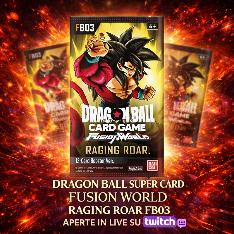 Dragon Ball Fusion World Booster Pack - Raging Roar - [FB - 03] ENG