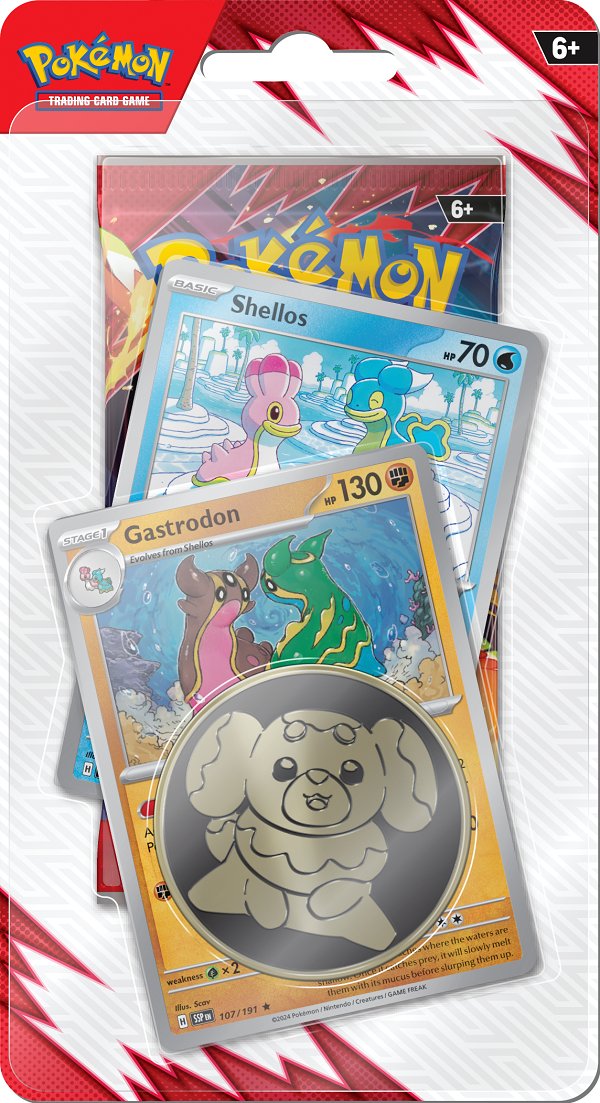 PKM - Scarlet & Violet 10 - Destined Rivals Checklane Blister Rivali Predestinati