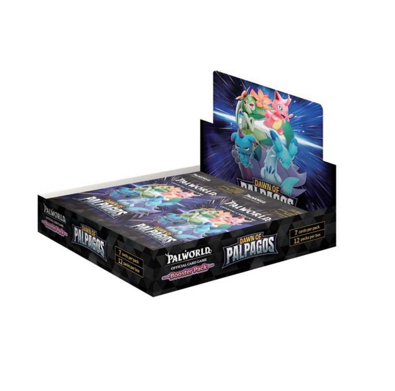 Booster Box Palworld BP01 Dawn of Palpagos | 12 Buste | ENG | Carte Collezionabili