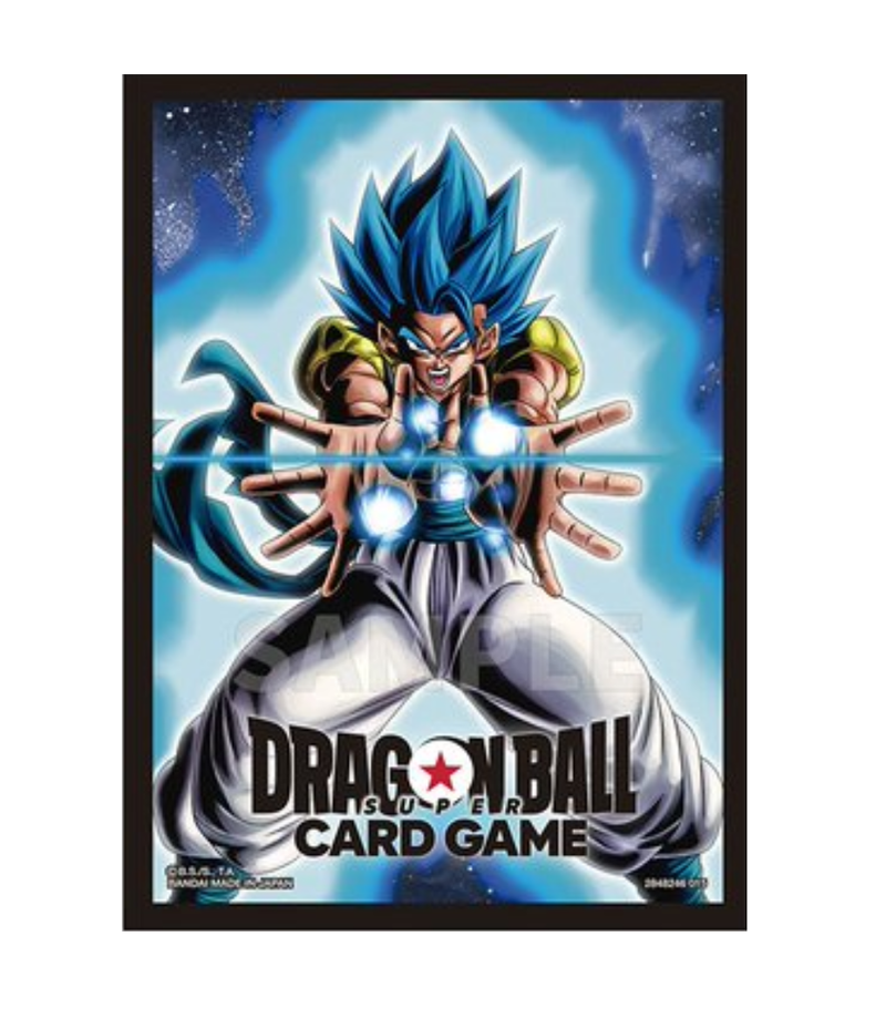 Bandai Gogeta BR Dragon Ball Super Fusion World Bustine Protettive Standard 64 pz