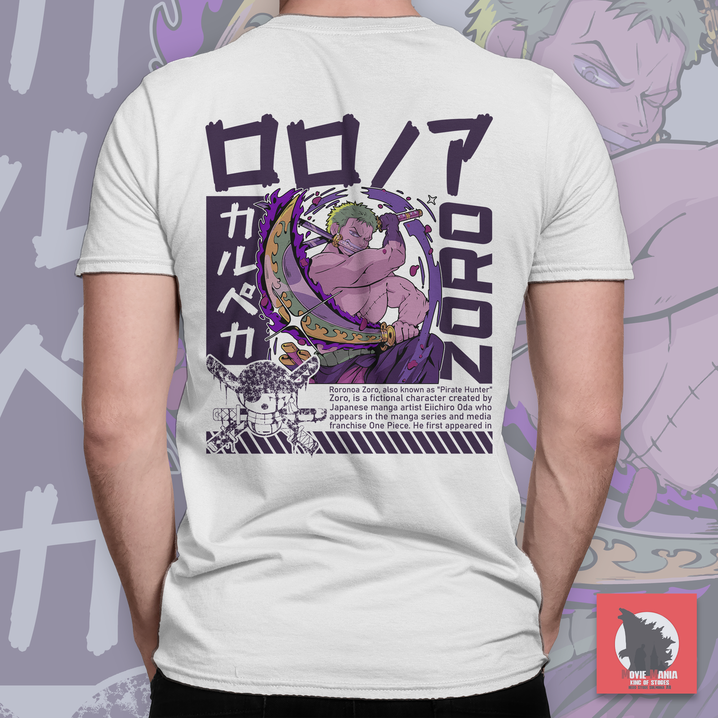 BZTEE T-Shirt Zoro One Piece – Edizione Limitata ZillerStore (100 pezzi)