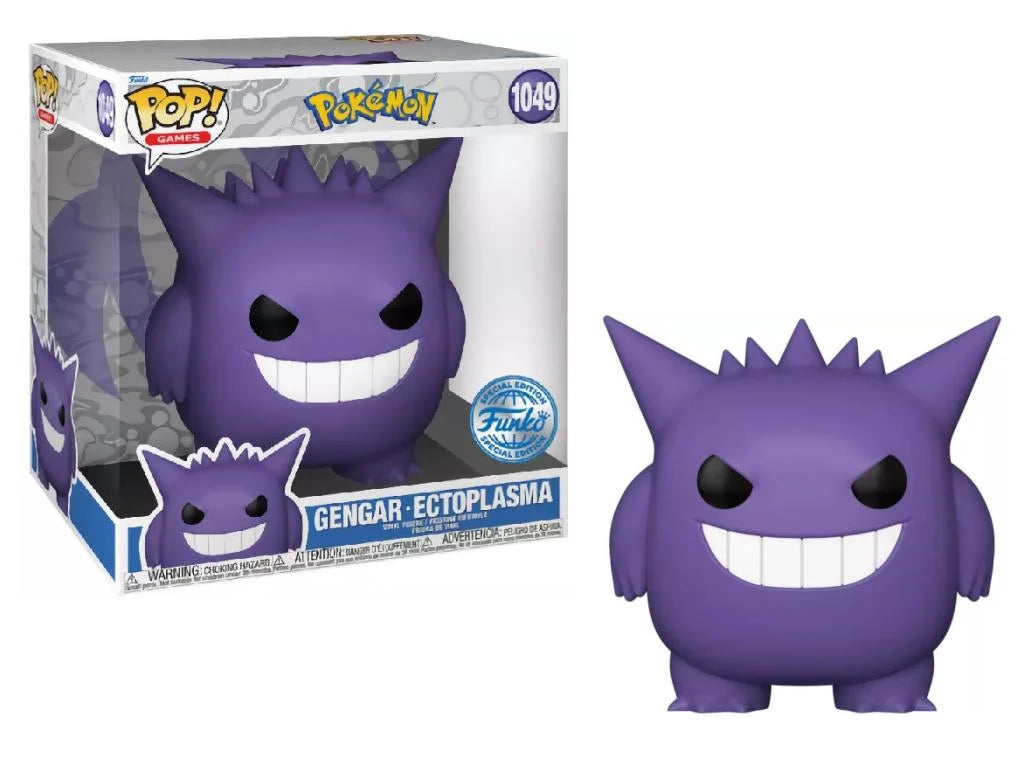 Pokémon Pop! Games Oversized Figure Vinile Gengar 25cm Esclusiva Funko 1049