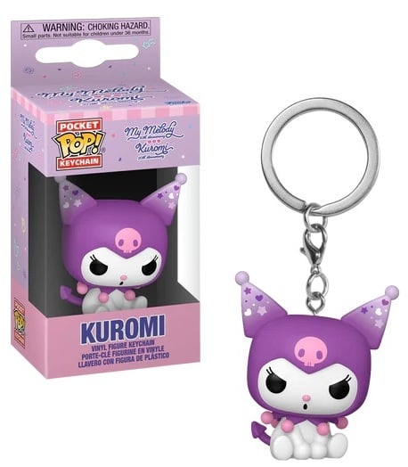 Funko Pop Keychain - Kuromi - My Melody & Kuromi Anniversary