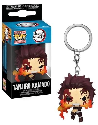 Funko POP! Keychain: Demon Slayer – Tanjiro Kamado Dancing Flash (4 cm)