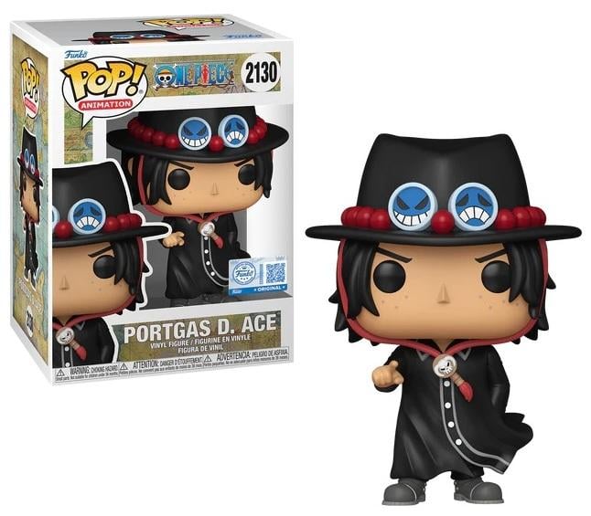 FUNKO POP Animation: One Piece - 2130 Portgas D. Ace Intro (Exclusive) 9 cm (Pop!)