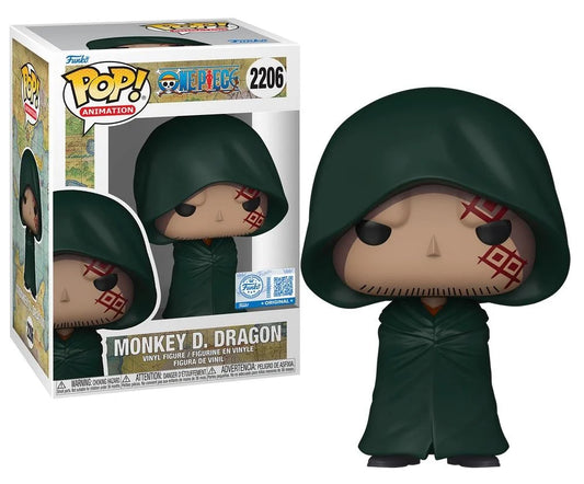 Funko POP! Animation: One Piece – Monkey D. Dragon 2206 – Figura da Collezione