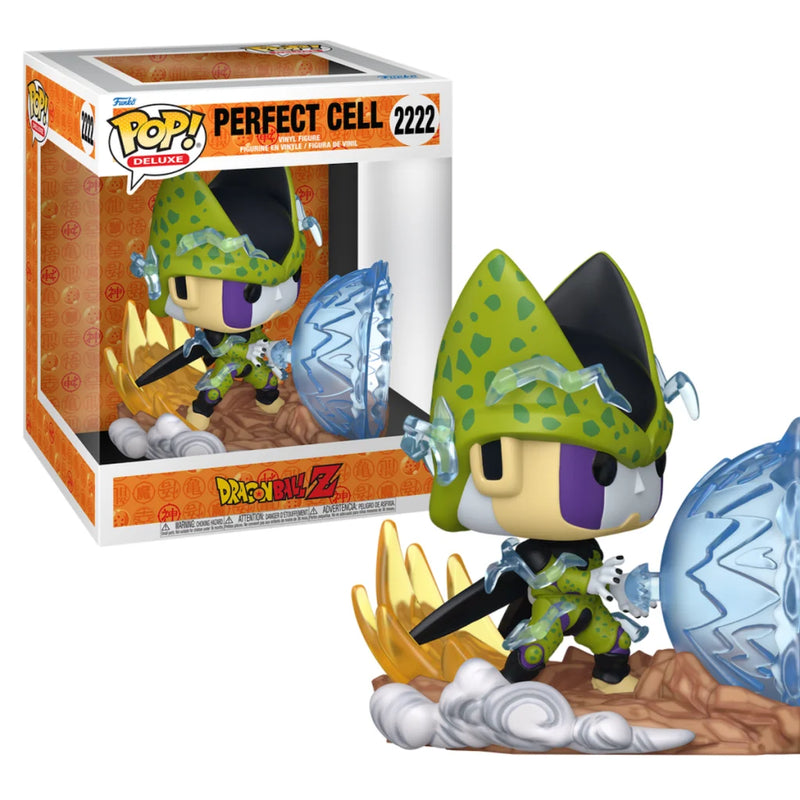 Funko Pop Deluxe Dragon Ball Z Perfect Cell vs Gohan 2222 Battle Scene