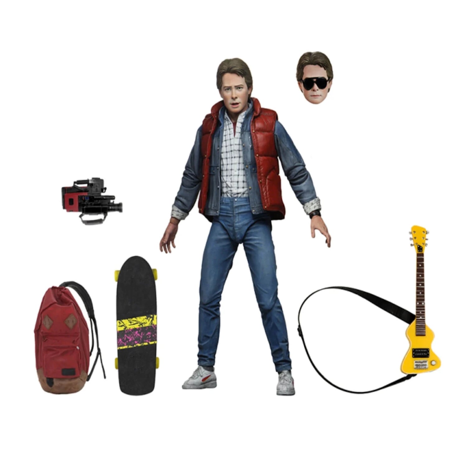 NECA BACK TO THE FUTURE MARTY MCFLY ACTION FIGURE