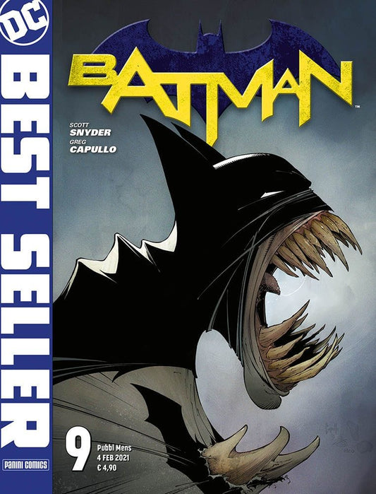 Batman di Scott Snyder e Greg Capullo 9 – DC Best Seller 9 – Panini Comics – Italiano