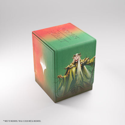 Gamegenic Squire 80 + XL Convertible Deck Box – Magic: The Gathering | Artwork Ufficiale | Superficie Refractifyber | 80 + Carte Double Sleeved | ENG