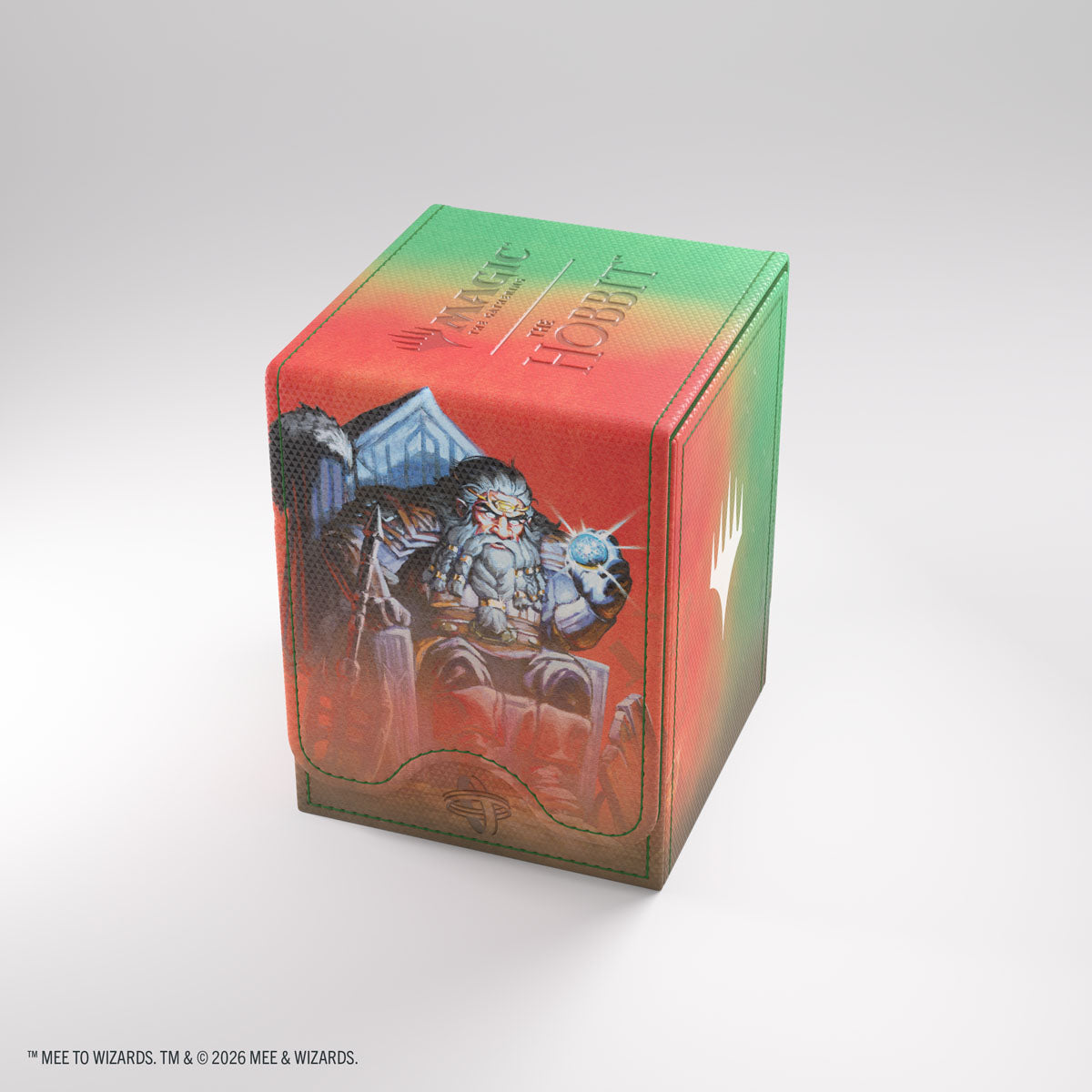 Gamegenic Squire 80 + XL Convertible Deck Box – Magic: The Gathering | Artwork Ufficiale | Superficie Refractifyber | 80 + Carte Double Sleeved | ENG