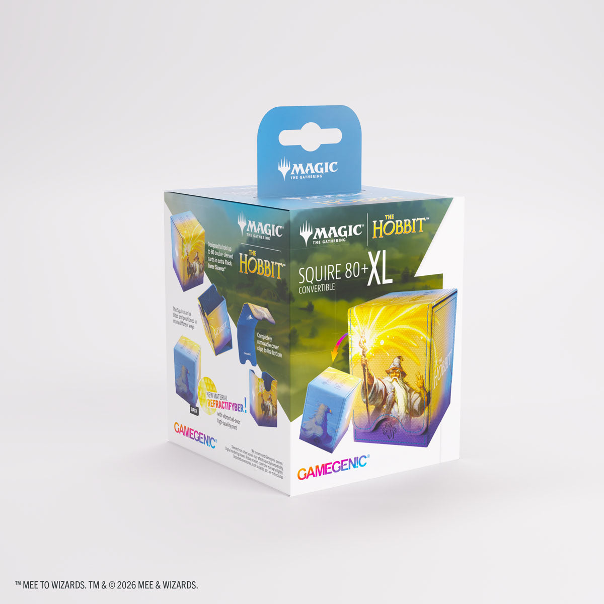 Gamegenic Squire 80+ XL Convertible - Magic: The Gathering Deck Box Ufficiale Refractifyber