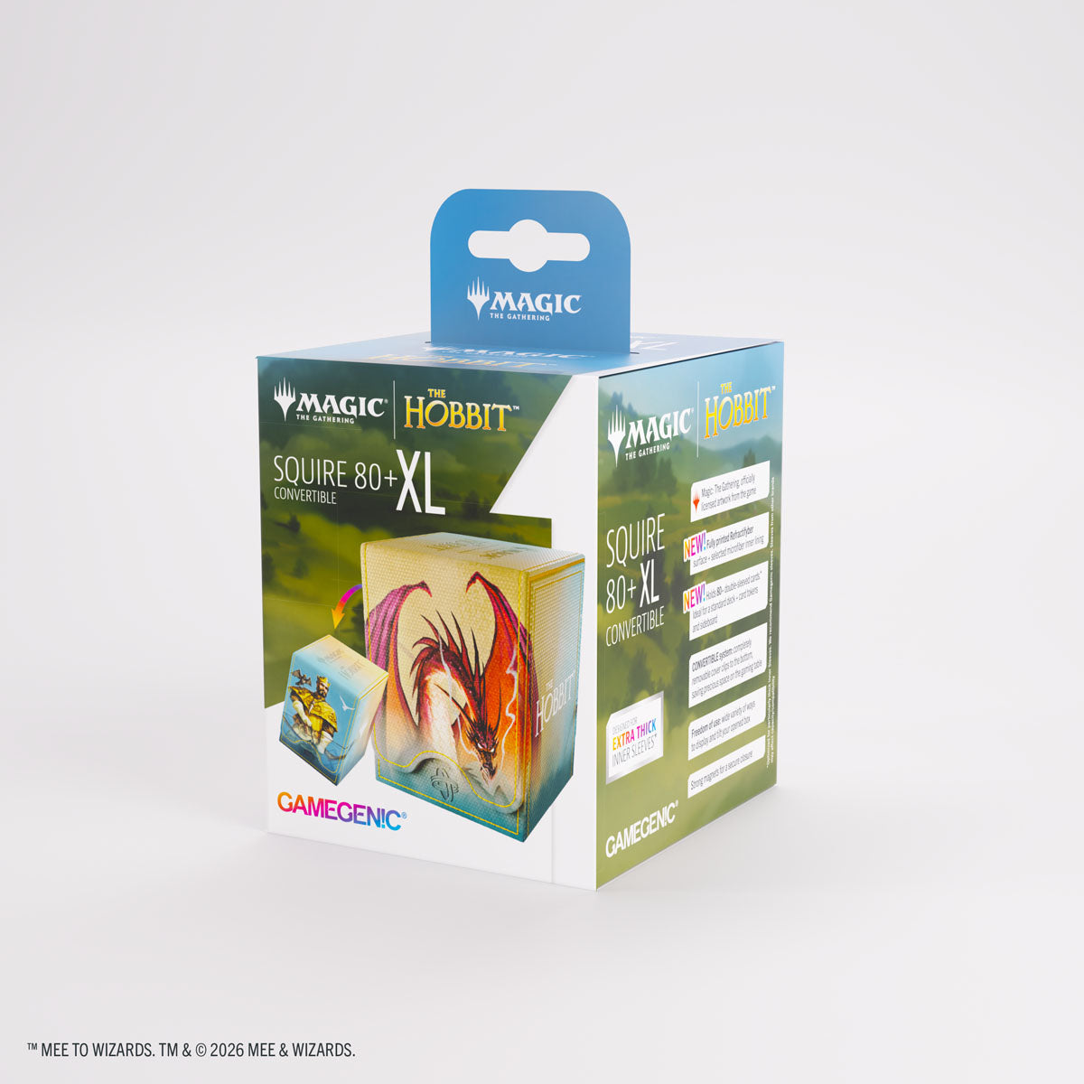 Gamegenic Squire 80 + XL Convertible – Deck Box Magic: The Gathering | Portamazzo MTG Ufficiale