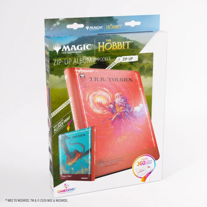 Gamegenic Magic: The Gathering Zip-Up Album The arkenstone / smaug worm of dread - 18 Tasche, 360 Carte (Copia)