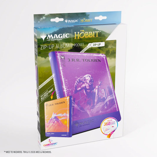 Gamegenic Magic: The Gathering Zip-Up Album Gollum, Riddle Master / The Lonely Mountain – 18 Tasche, 360 Carte