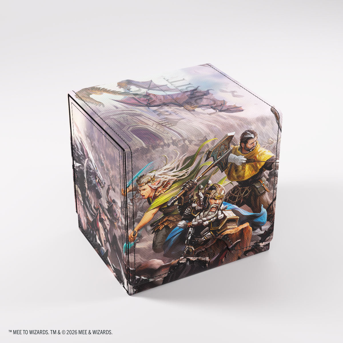 Gamegenic Sidekick PRO 100 + XL Convertible Deck Box Magic : The Gathering – Porta Mazzo 100 Carte Double Sleeved con Slide Card Case
