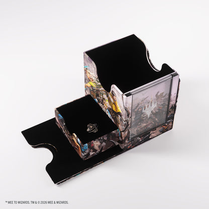 Gamegenic Sidekick PRO 100 + XL Convertible Deck Box Magic : The Gathering – Porta Mazzo 100 Carte Double Sleeved con Slide Card Case