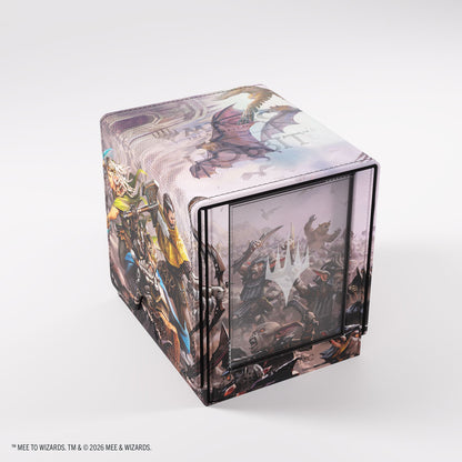 Gamegenic Sidekick PRO 100 + XL Convertible Deck Box Magic : The Gathering – Porta Mazzo 100 Carte Double Sleeved con Slide Card Case