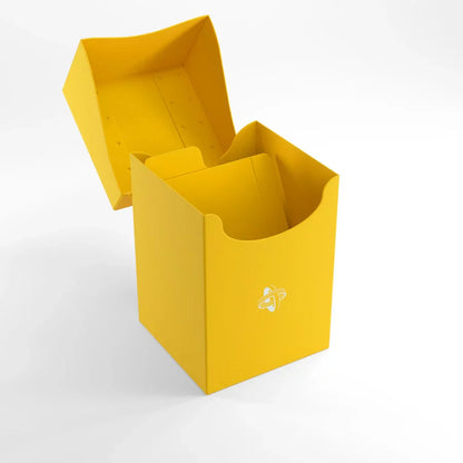 GameGenic Deck Holder 100+ XL Giallo – Porta Mazzo con Sleeve per TCG