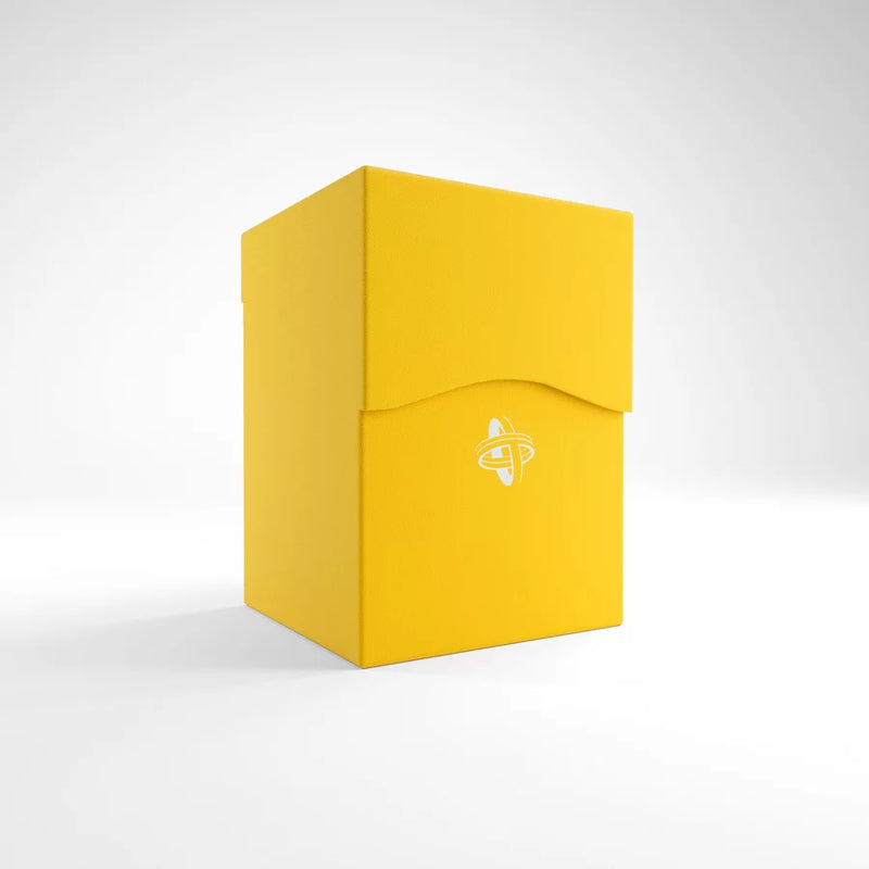 GameGenic Deck Holder 100+ XL Giallo – Porta Mazzo con Sleeve per TCG