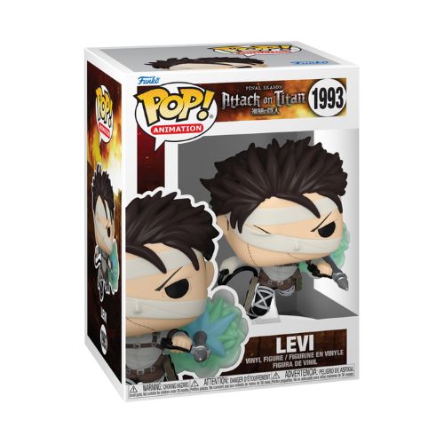 Funko POP! Animation: Attack On Titan – Levi 1993 – Figura da Collezione