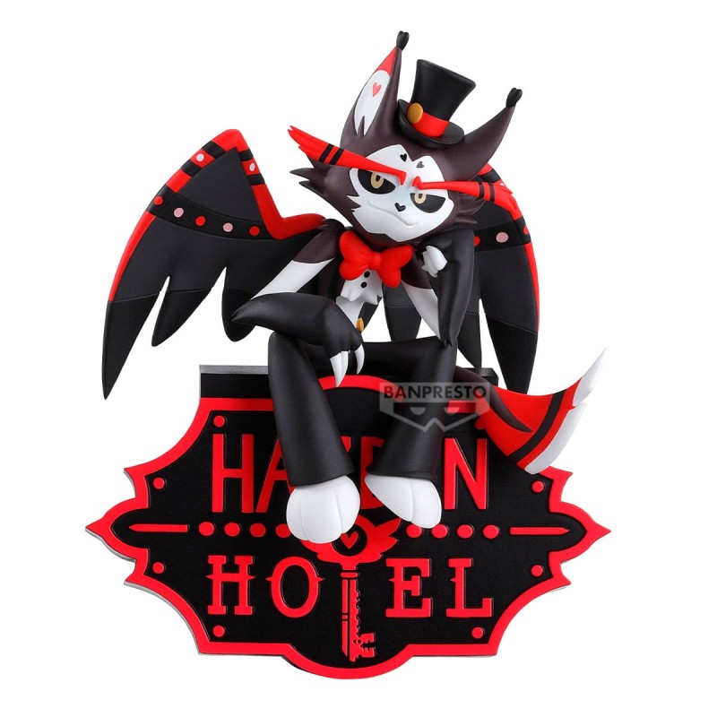 Hazbin Hotel - Husk Monitor Figure Ver. A (15cm) Banpresto – Statuetta da Collezione Ufficiale