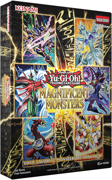 Carte Yu-Gi-Oh! I Magnifici Mostri (Box Da 3 Buste Da 5 Carte) – Lingua: Italiano