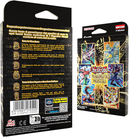 Carte Yu-Gi-Oh! I Magnifici Mostri (Box Da 3 Buste Da 5 Carte) – Lingua: Italiano