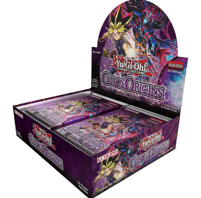 BOX YU-GI-OH! CHAOS ORIGINS - ENG (24 BUSTE)