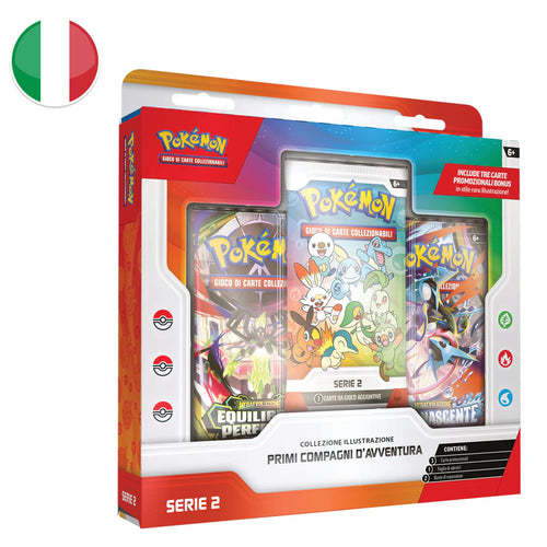 POKEMON - Collezione Illustrazione Primi Compagni di Avventura Serie 2 - ITA