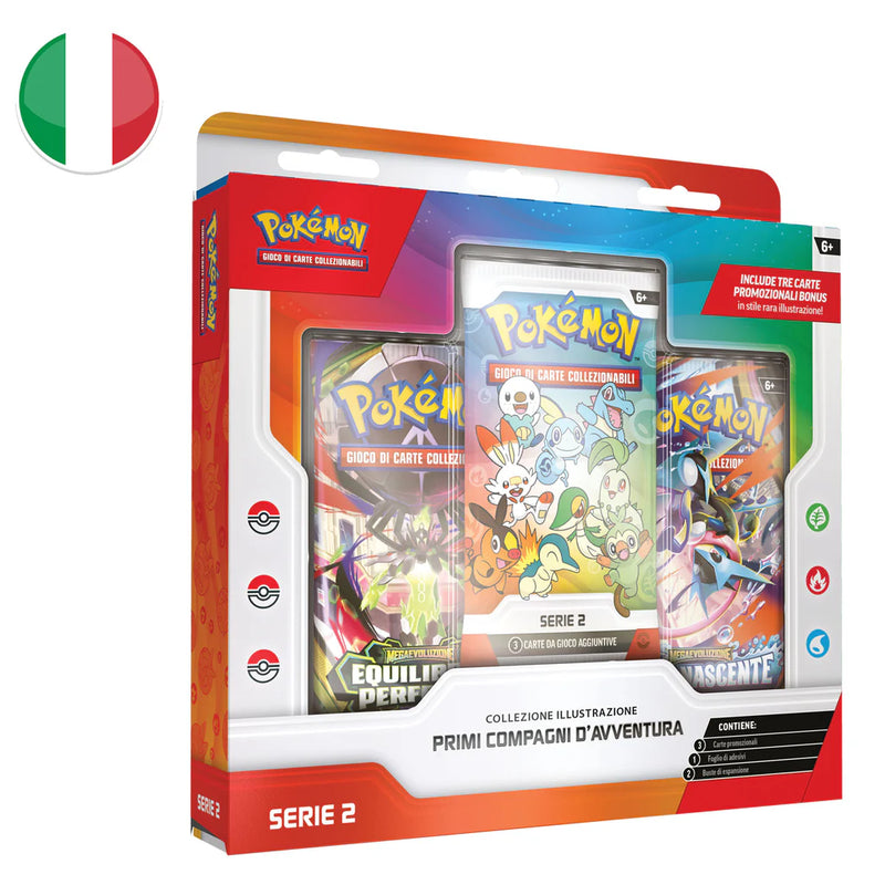 POKEMON - Collezione Illustrazione Primi Compagni di Avventura Serie 2 - ITA