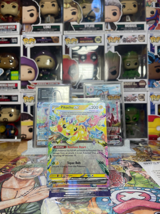 Pikachu EX [Iron Tail | Overspark](057/191)
