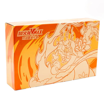 Pokemon Charizard VMAX Battle Set Gift Box CHINESE SPEDIZIONE DAL 10 MAGGIO