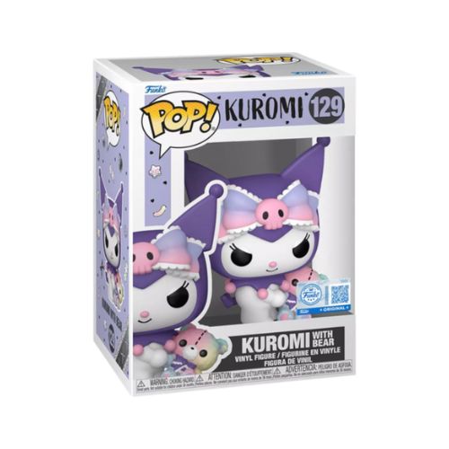 Funko POP! Sanrio: Kuromi with Bear 129 – Limited Edition Funko Shop Exclusive
