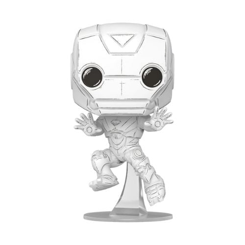 Funko POP! Marvel: Iron Man 1572 – Edizione Speciale Sketch Monocromatica
