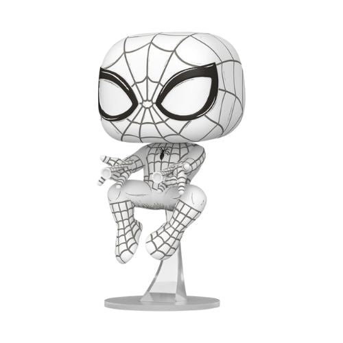 Funko POP! Marvel: Spider-Man 1574 – Edizione Speciale Sketch Monocromatica