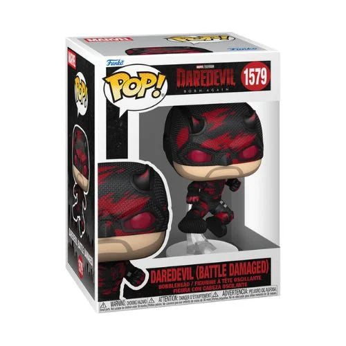 Funko POP! Marvel Daredevil Born Again – Daredevil Battle Damaged #1579