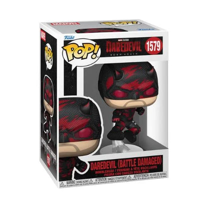 Funko POP! Marvel Daredevil Born Again – Daredevil Battle Damaged #1579
