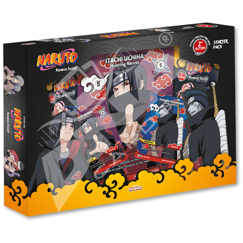 Naruto Mythos Konoha Shido Second Edition Special Pack Itachi Kisame ENG Trading Card Game