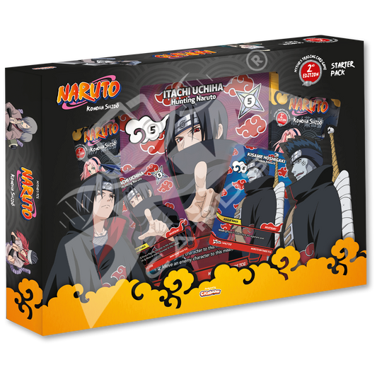 Naruto Mythos Konoha Shido Second Edition Special Pack Itachi Kisame ENG Trading Card Game
