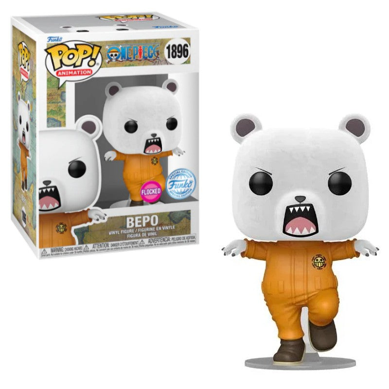 Funko POP! Animation: One Piece – Bepo 1896 Flocked